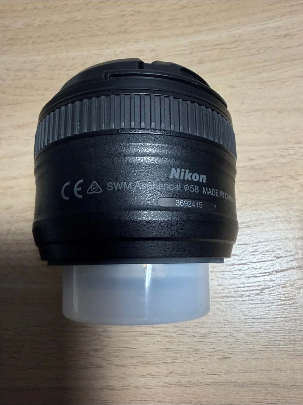 Nikon 50mm AF-S NIKKOR Prime Lens — Black